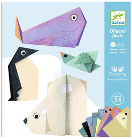 Djeco Polar Animals Origami Kit 5-8