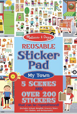 Melissa & Doug Reusable Sticker Pad My Town