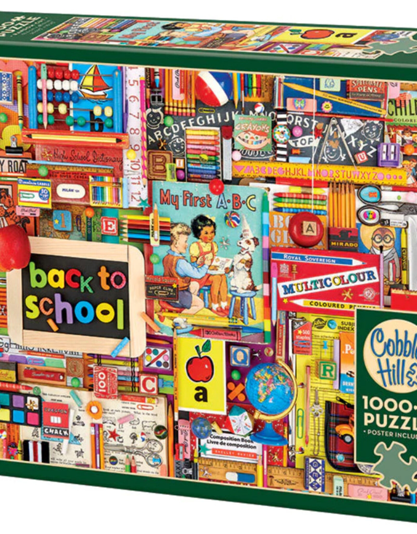 Cobble Hill Back to School1000pc Puzzle