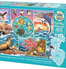 Cobble Hill Ocean Magic 350pc Family Puzzle