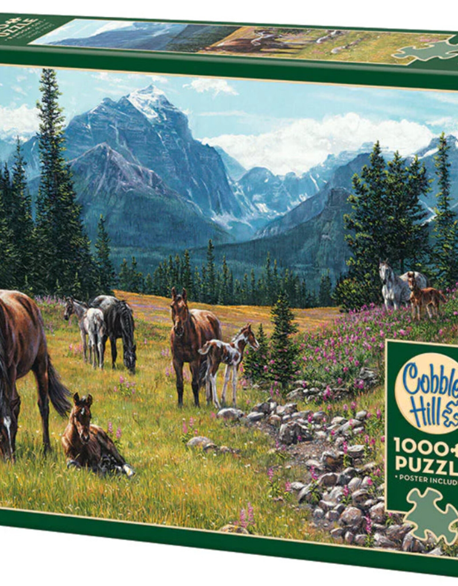 Cobble Hill Horse Meadow 1000pc Puzzle