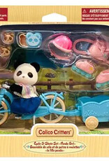 Calico Critters Cycle & Skate Set - Panda Girl