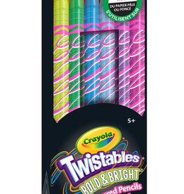 Crayola 12ct Twistables Pencils, Bold & Bright