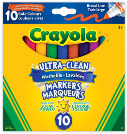 Crayola Crayola Washable Ultra Clean Bold Markers 10pk