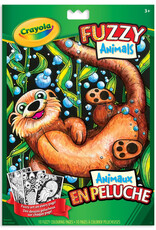 Crayola Fuzzy Animals Colouring Pages