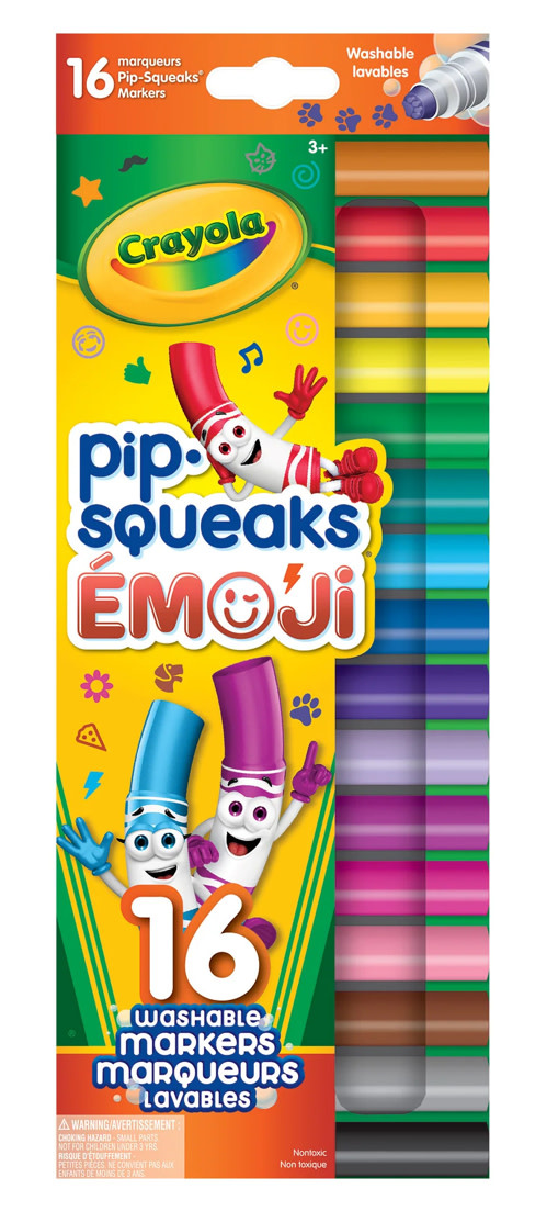 Crayola 16ct Pipsqueaks Washable Markers