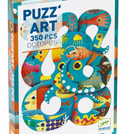 Djeco Puzz' Art Octopus 350pc Puzzle