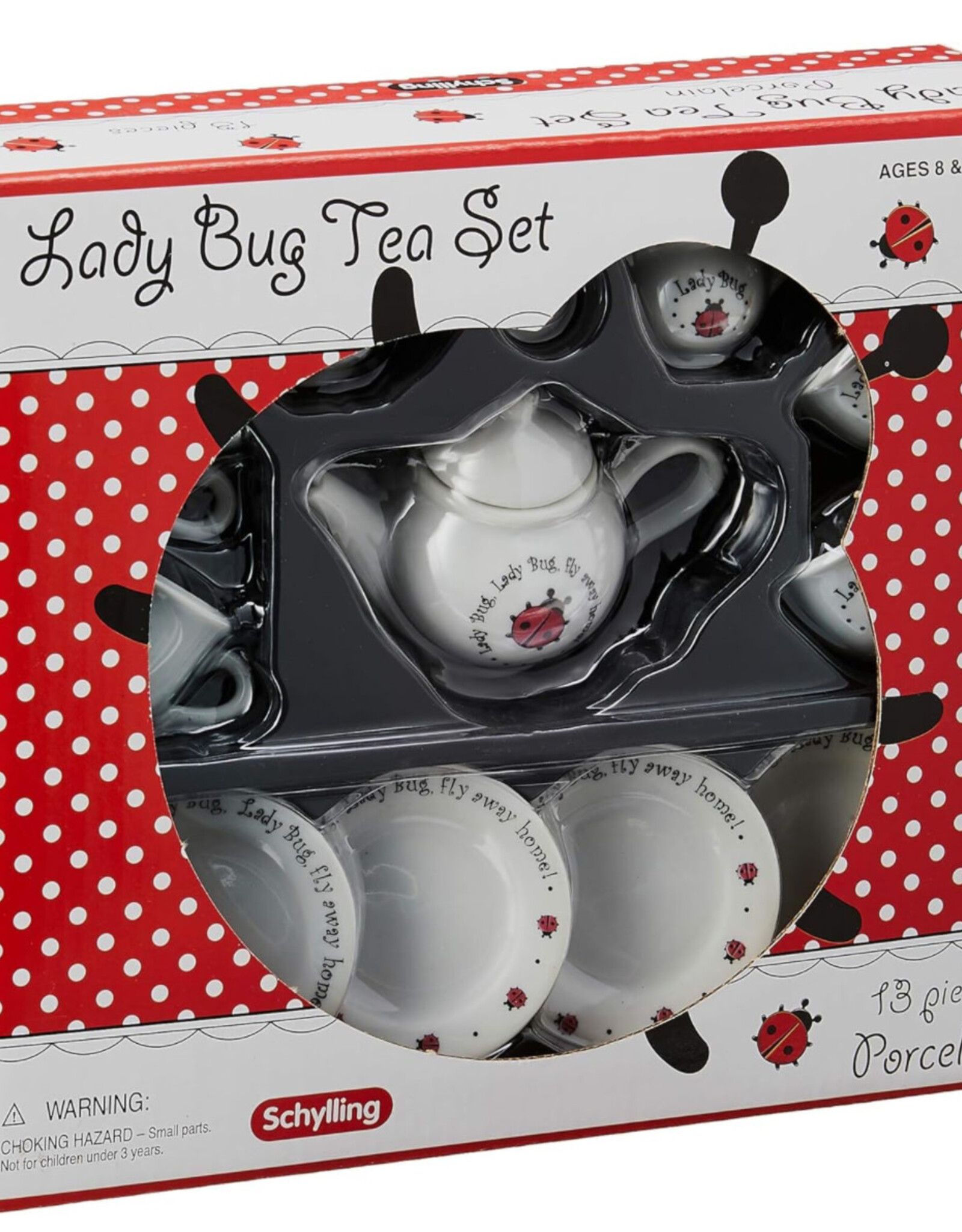 Schylling Ladybug Tea Set