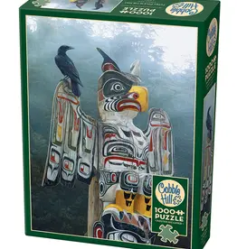 Cobble Hill Totem Pole in the Mist 1000pc Puzzle