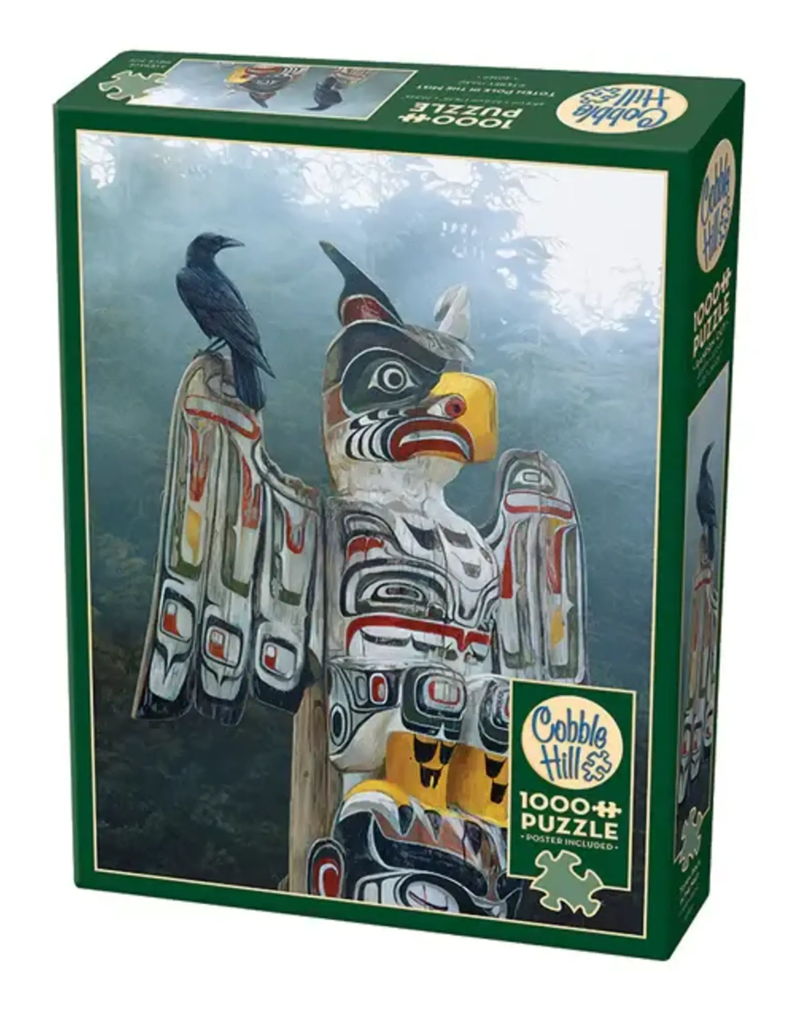 Cobble Hill Totem Pole in the Mist 1000pc Puzzle