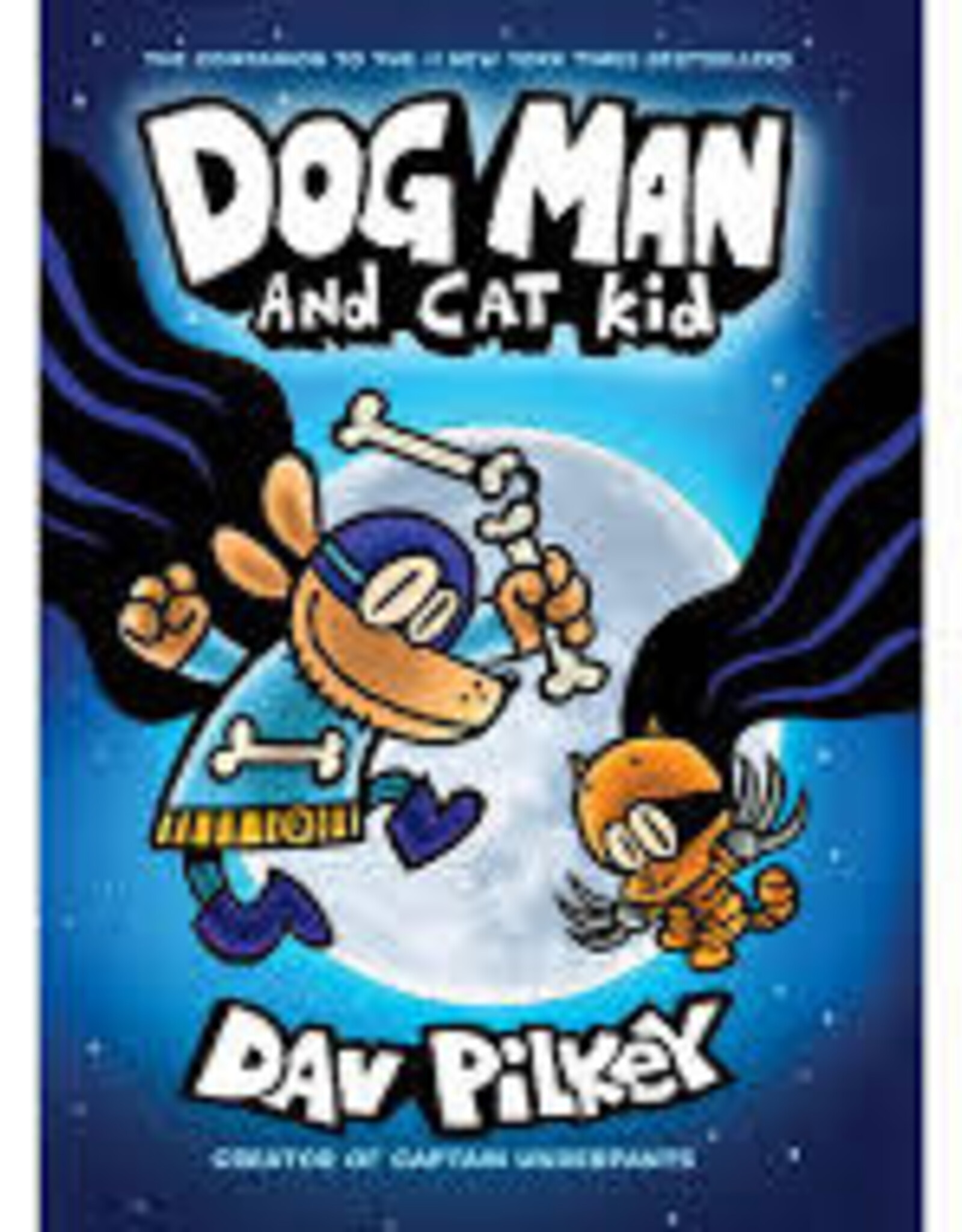 Scholastic Pilkey - Dog Man and Cat Kid -  A Graphic Novel Vol 4