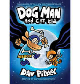 Scholastic Pilkey - Dog Man and Cat Kid -  A Graphic Novel Vol 4