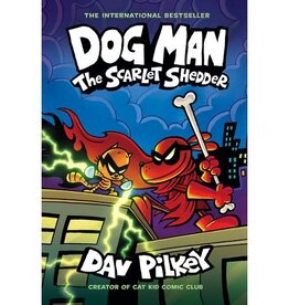 Scholastic Pilkey- Dog Man - The Scarlet Shredder Vol 12