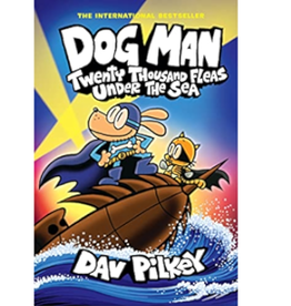 Scholastic Pilkey- Dog Man - Twenty Thousand Fleas Under the Sea Vol 11