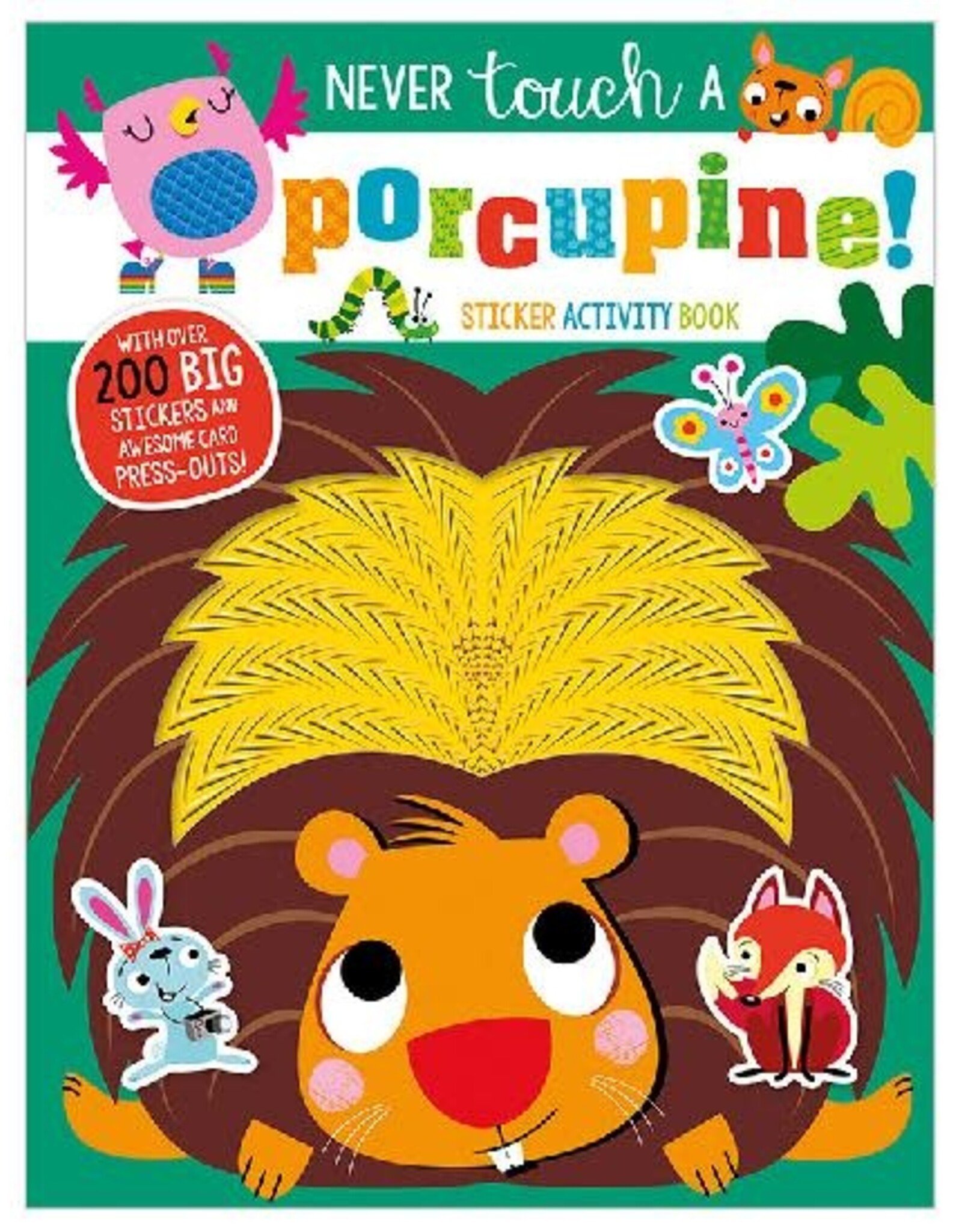 Make Believe Ideas Never Touch a Porcupine Sticker Activity Book