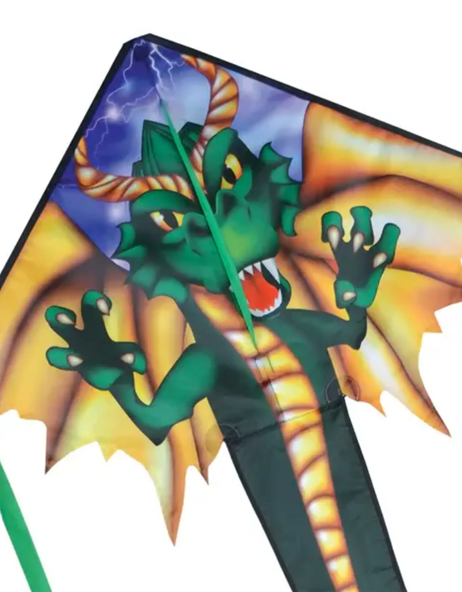 Premier Kites 30"x90" Easy Flyer Emerald Dragon