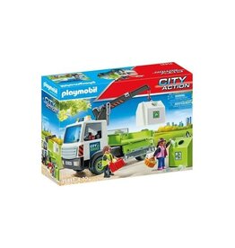 Playmobil Glass Recycling Truck with Container