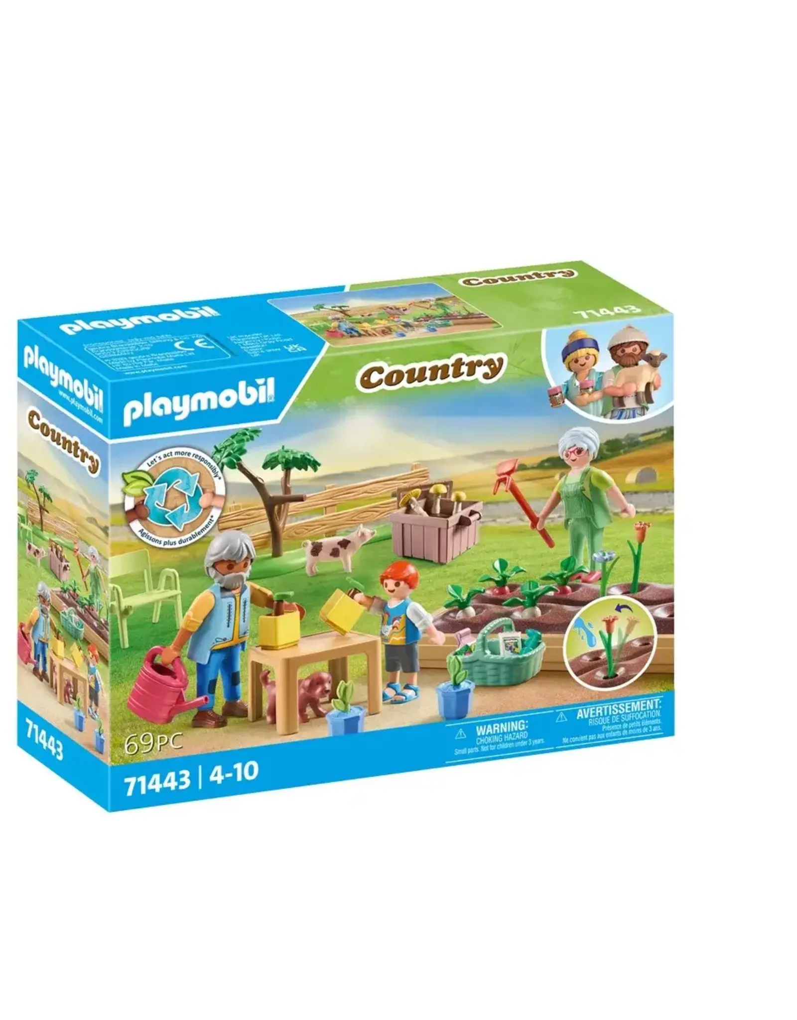 Playmobil Vegetable Garden  with Grandparents