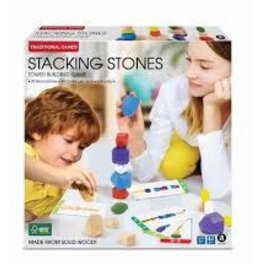 Wooden Stones Stacking Game