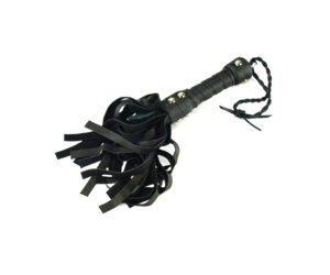 Handy Rotator Cowhide Flogger - The Smitten Kitten Inc.