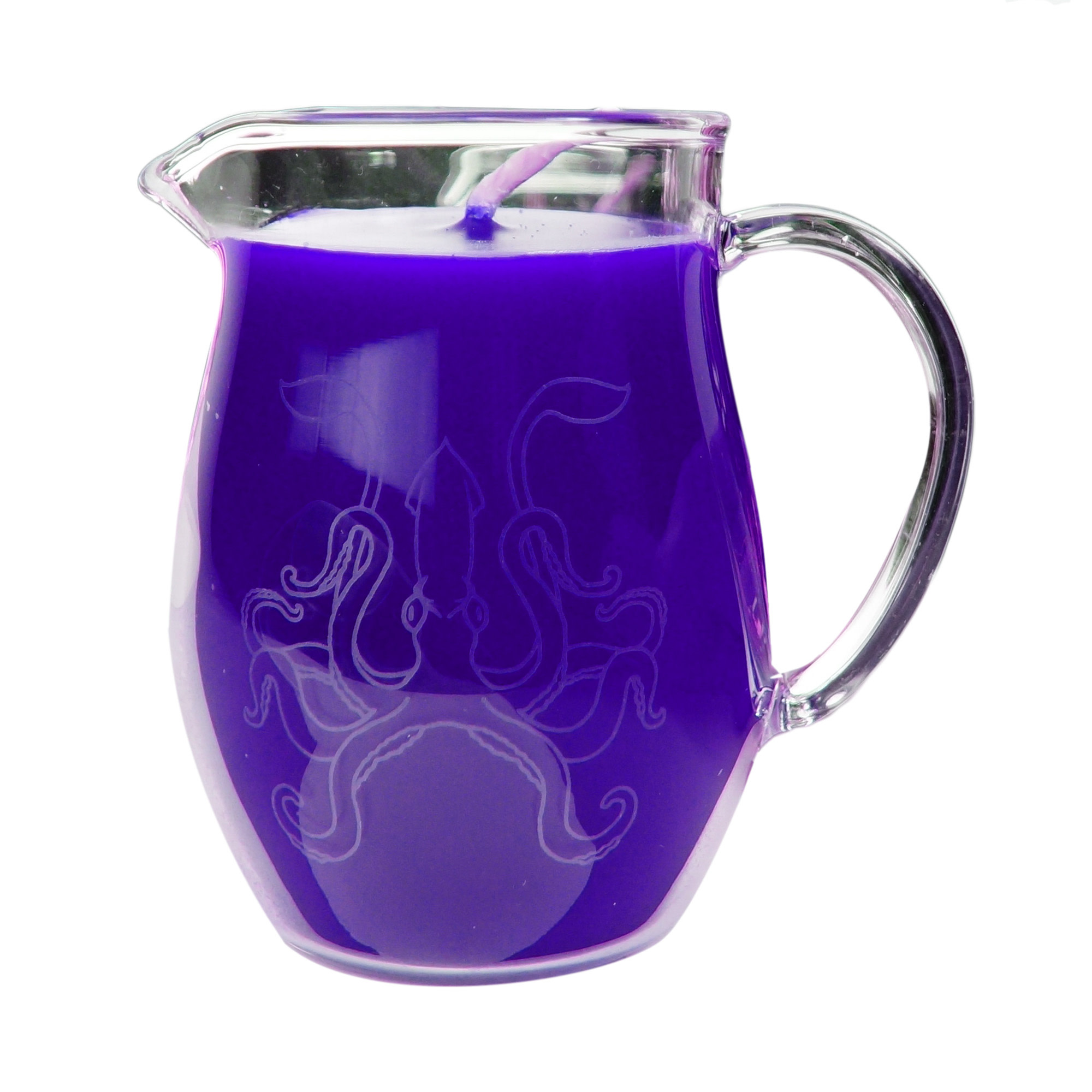 Wax Play Pitcher Candle in Purple