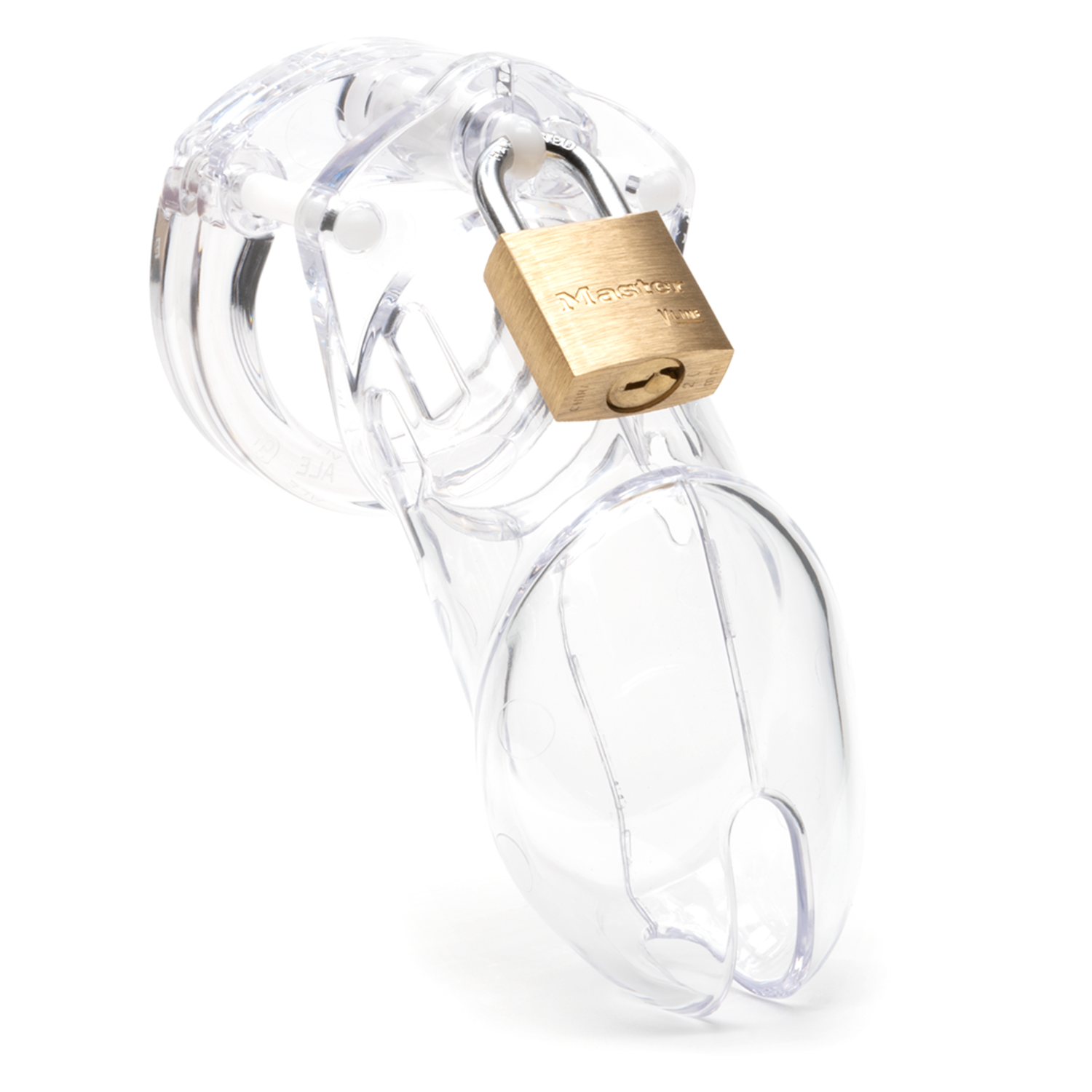 Male Cock Cage Chastity Device with 3 Sizes of Rings,Key and Lock  Included，Locked Cage Sex Toy,（Silver） : Health & Household 