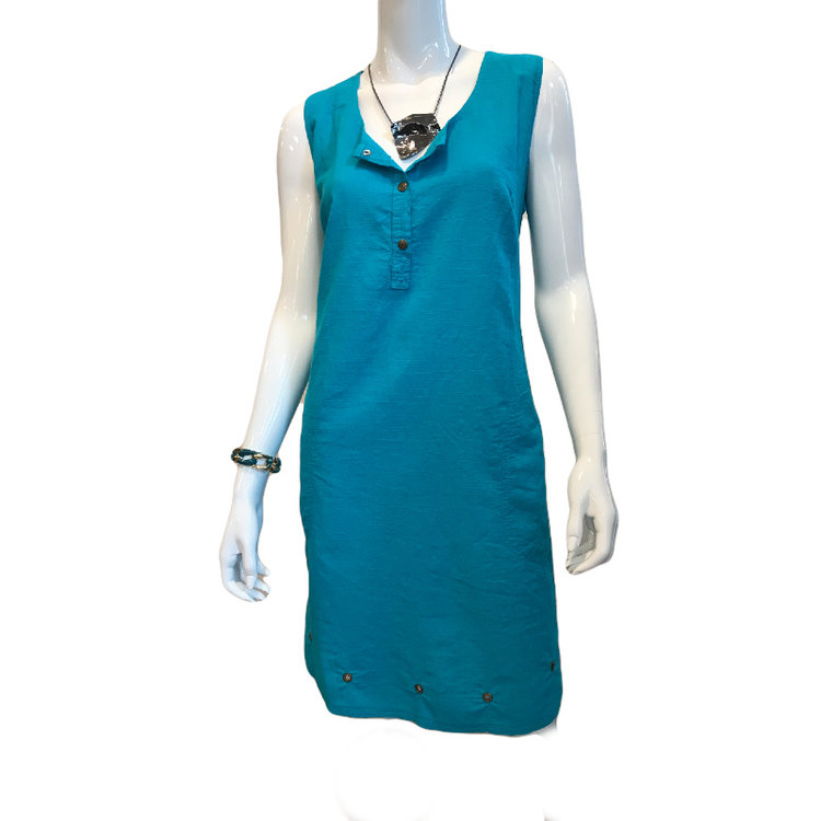 Pretty California Cotton Kate Dress with Grommet Hem