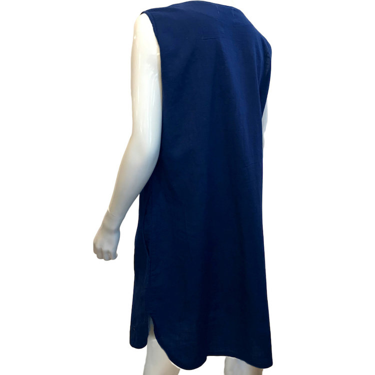 Pretty California Cotton Kate Dress with Grommet Hem