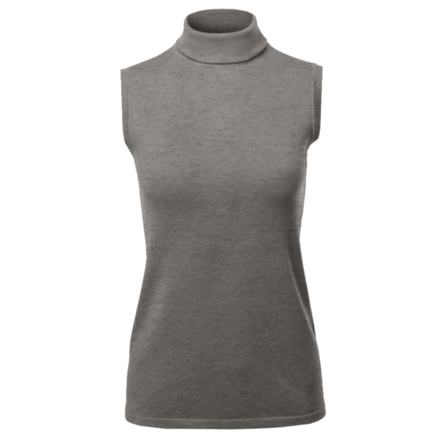 Turtle Neck Shell - Womens Tops  Picadilly - Sand'n'Sea Boutique