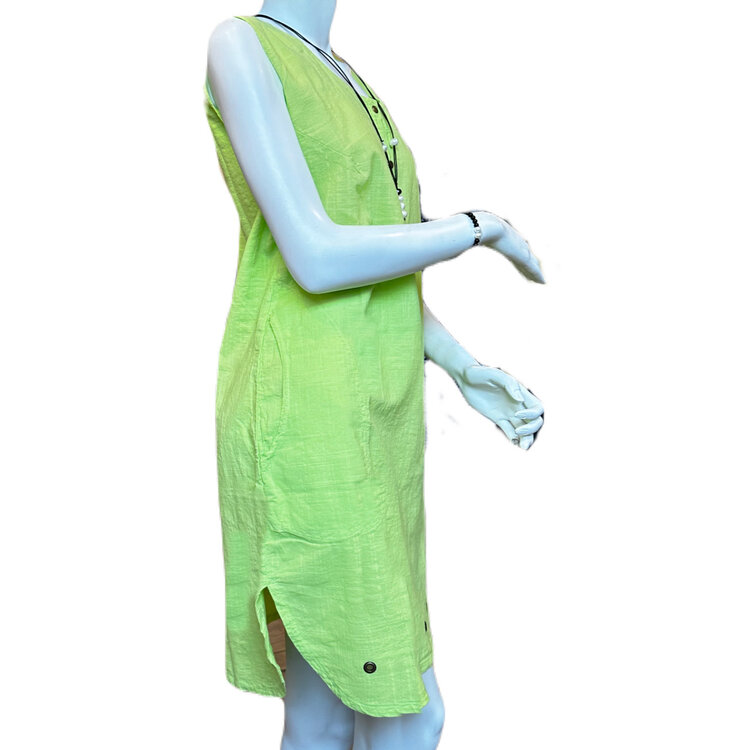 Pretty California Cotton Kate Dress with Grommet Hem