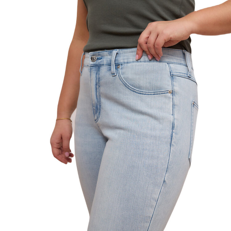 YogaJeans Rachel Skinny Hi-Rise Denim