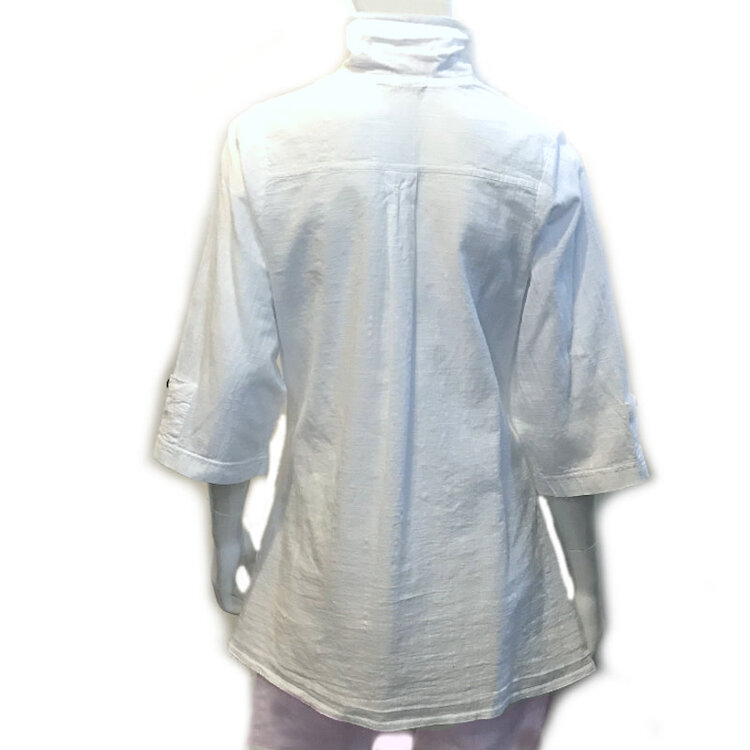 ezze Wear California  Curve 3/4sleeve Sybil Shirt