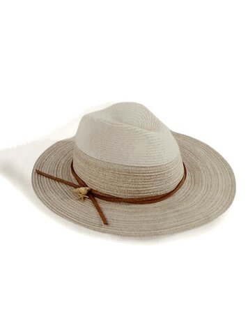 piaRosinni Caprini Flat Brim Fedora