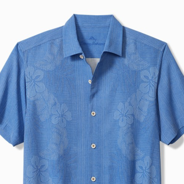 Tommy Bahama Bali Border Silk Shirt