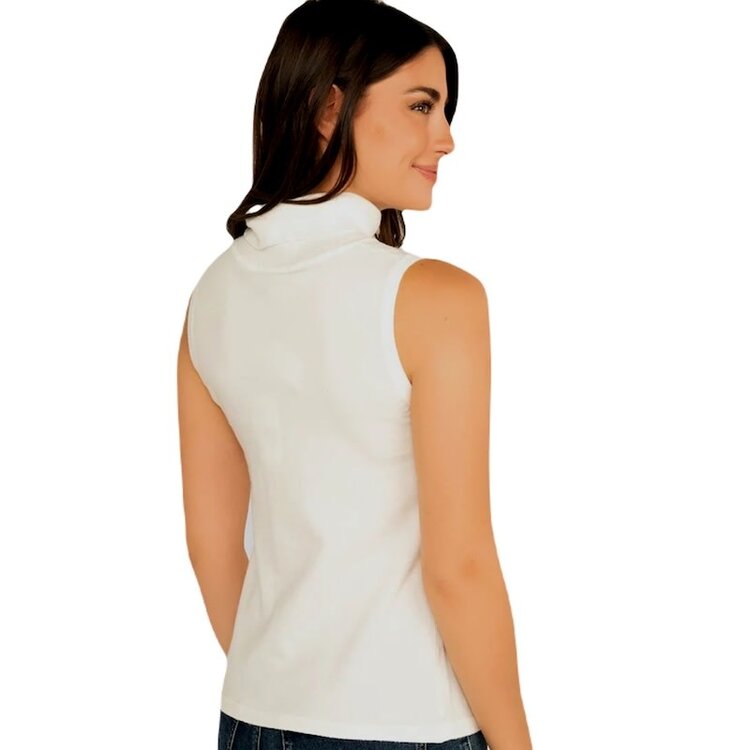 Picadilly Turtle Neck Knit Shell