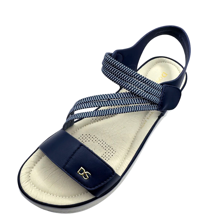 DonnaSerena Aurora Leather Walking Sandal