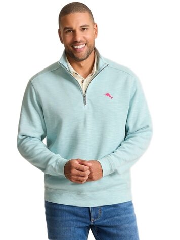Tommy Bahama Tobago Bay Cotton  Half Zip