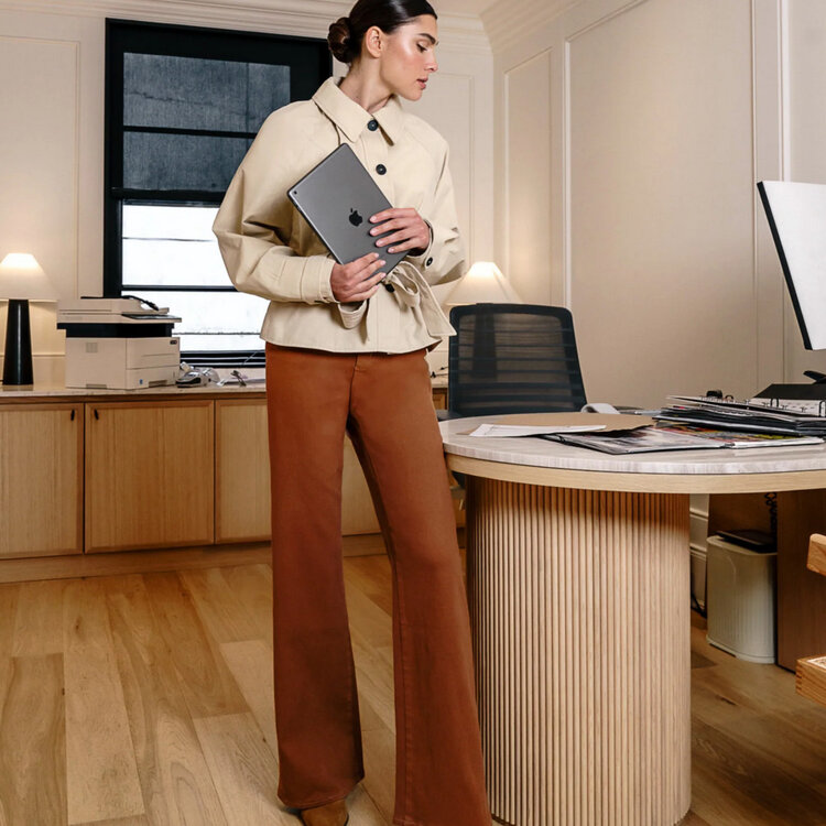 YogaJeans Lily Wide Leg  Jeans