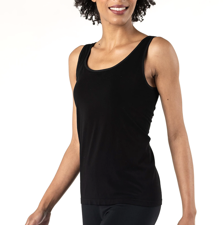 Terrera Seamless Tank w Shelf Bra