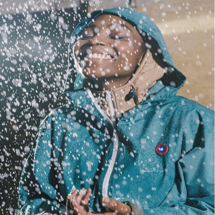 flotte. Amelot Long eco- Raincoat