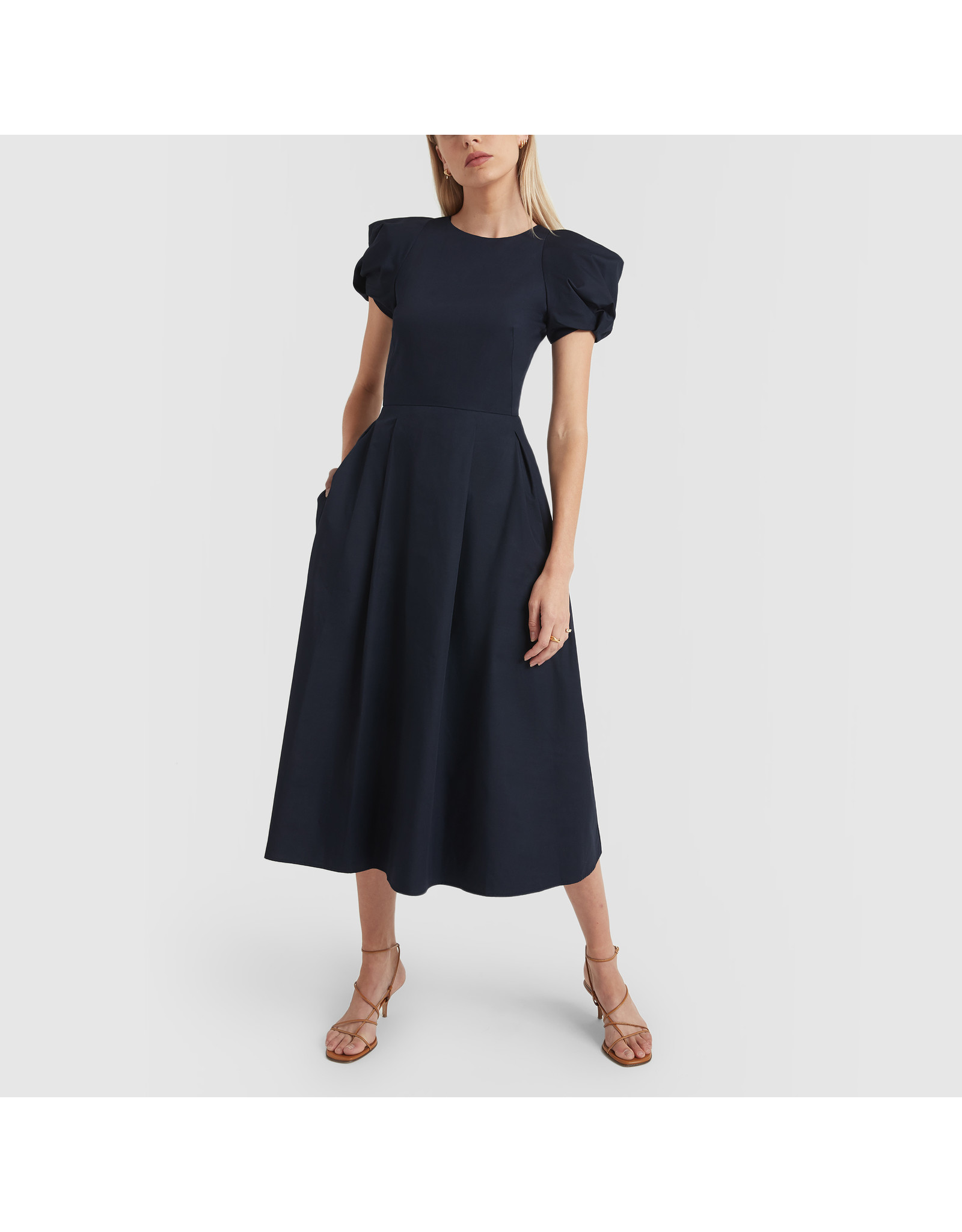 mid calf dresses with sleeves