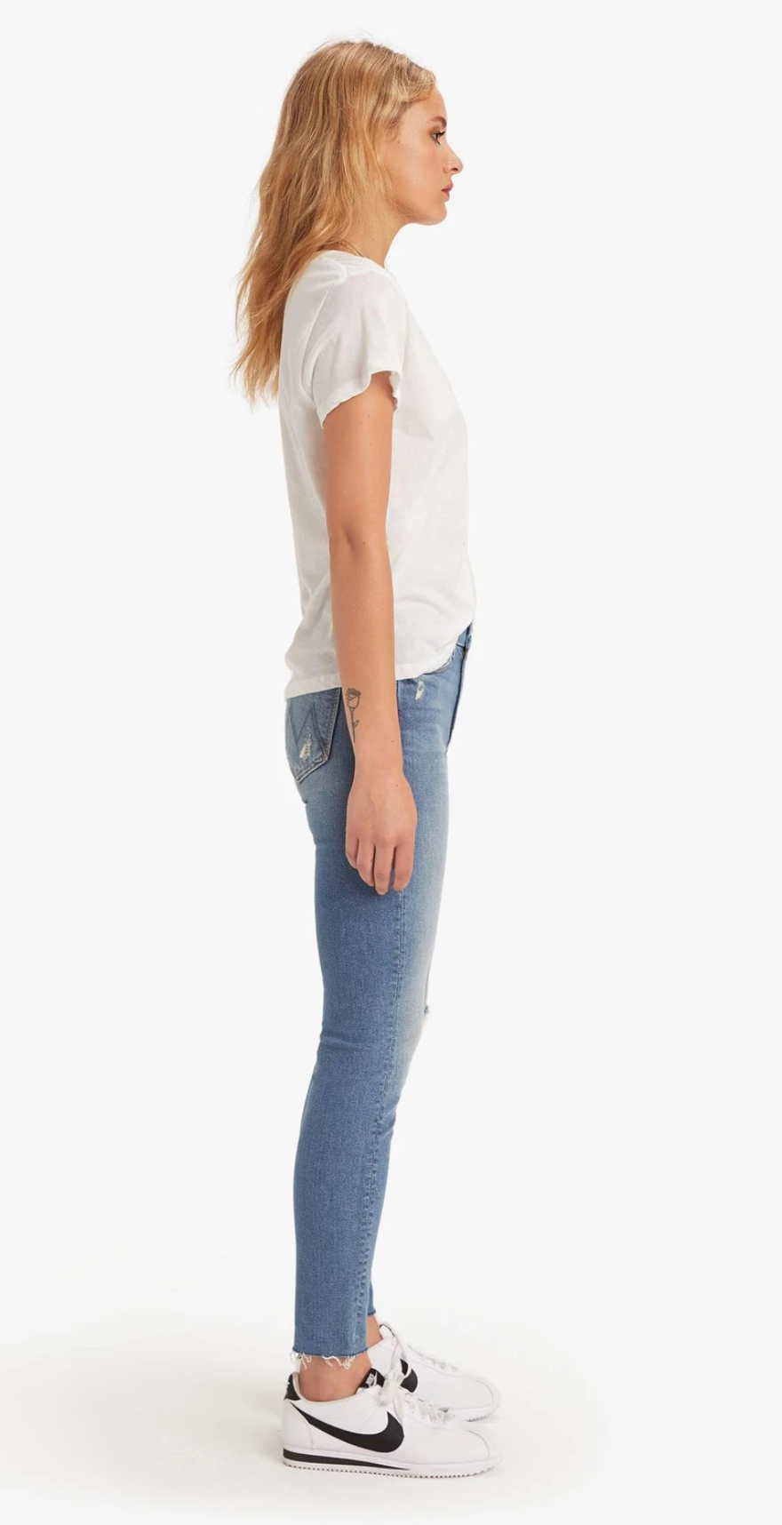 Mother Denim- The Looker Ankle Fray 