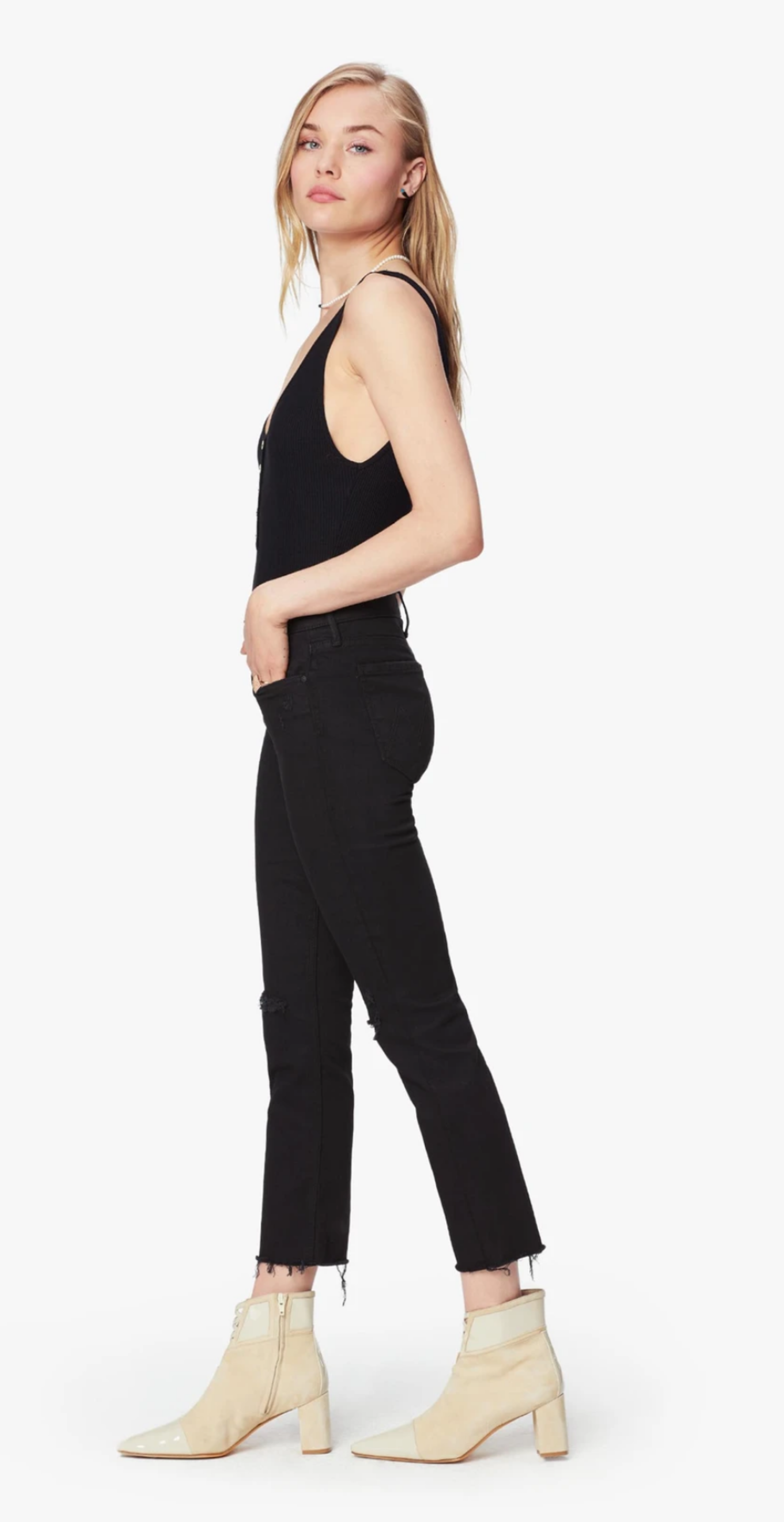 Rascal Ankle Fray - Guilty As Sin Black 