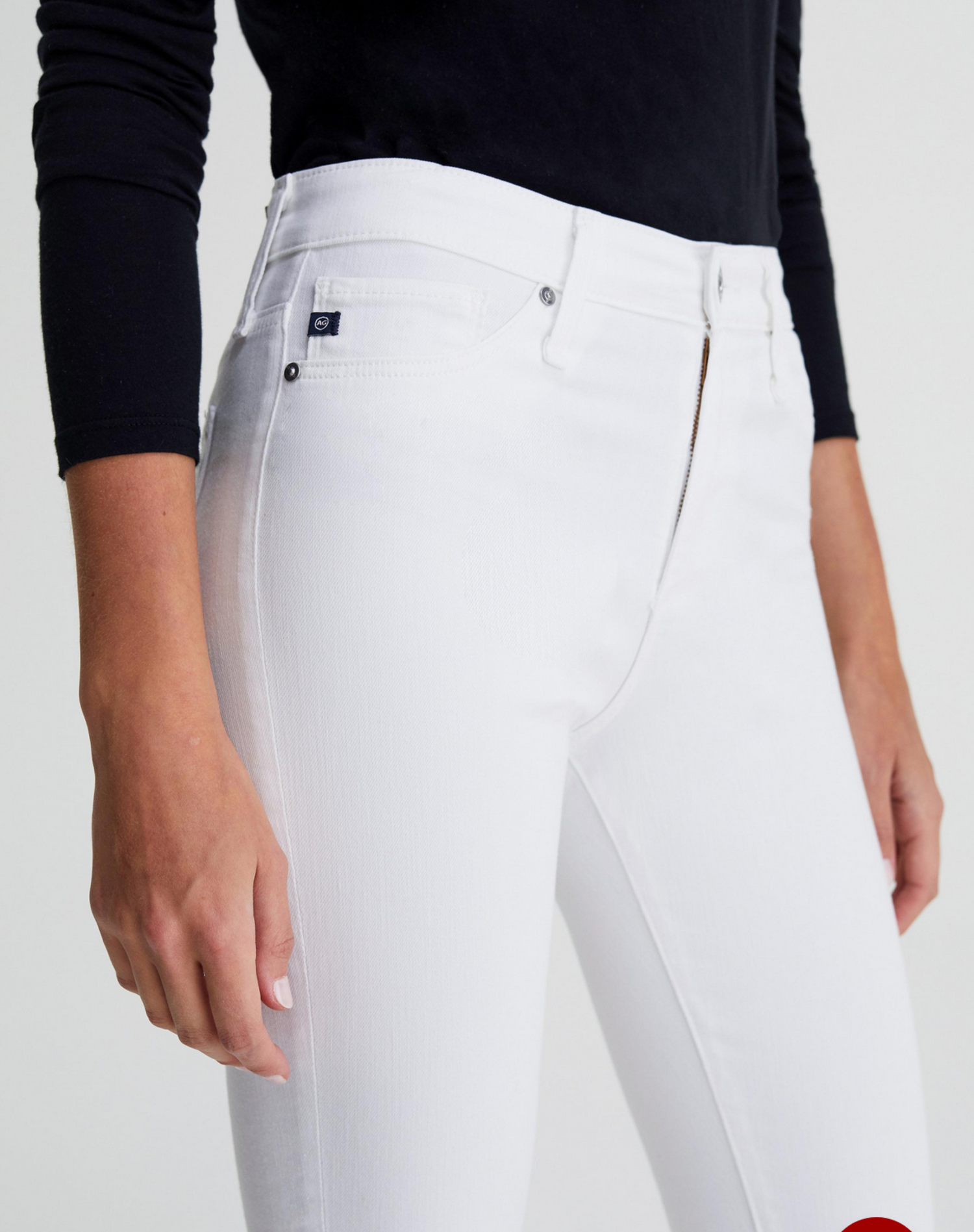 Ag farrah sale skinny ankle white