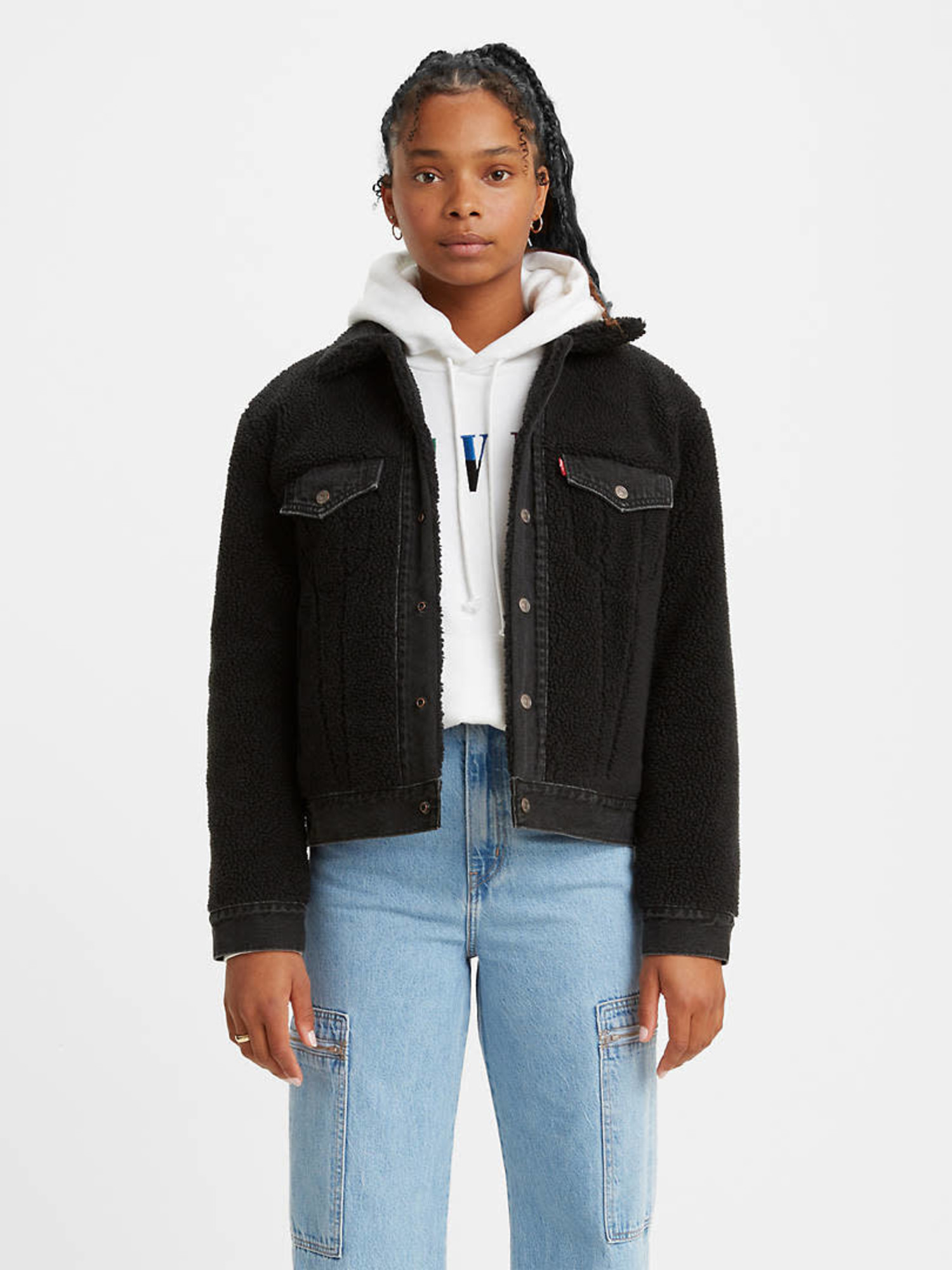 Levi's boyfriend jacket sales