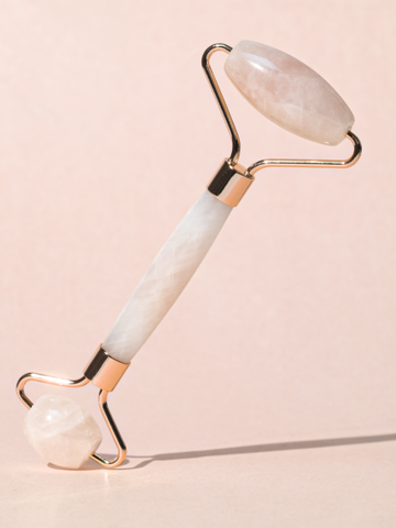 Midnight Paloma Rose Quartz Facial Roller