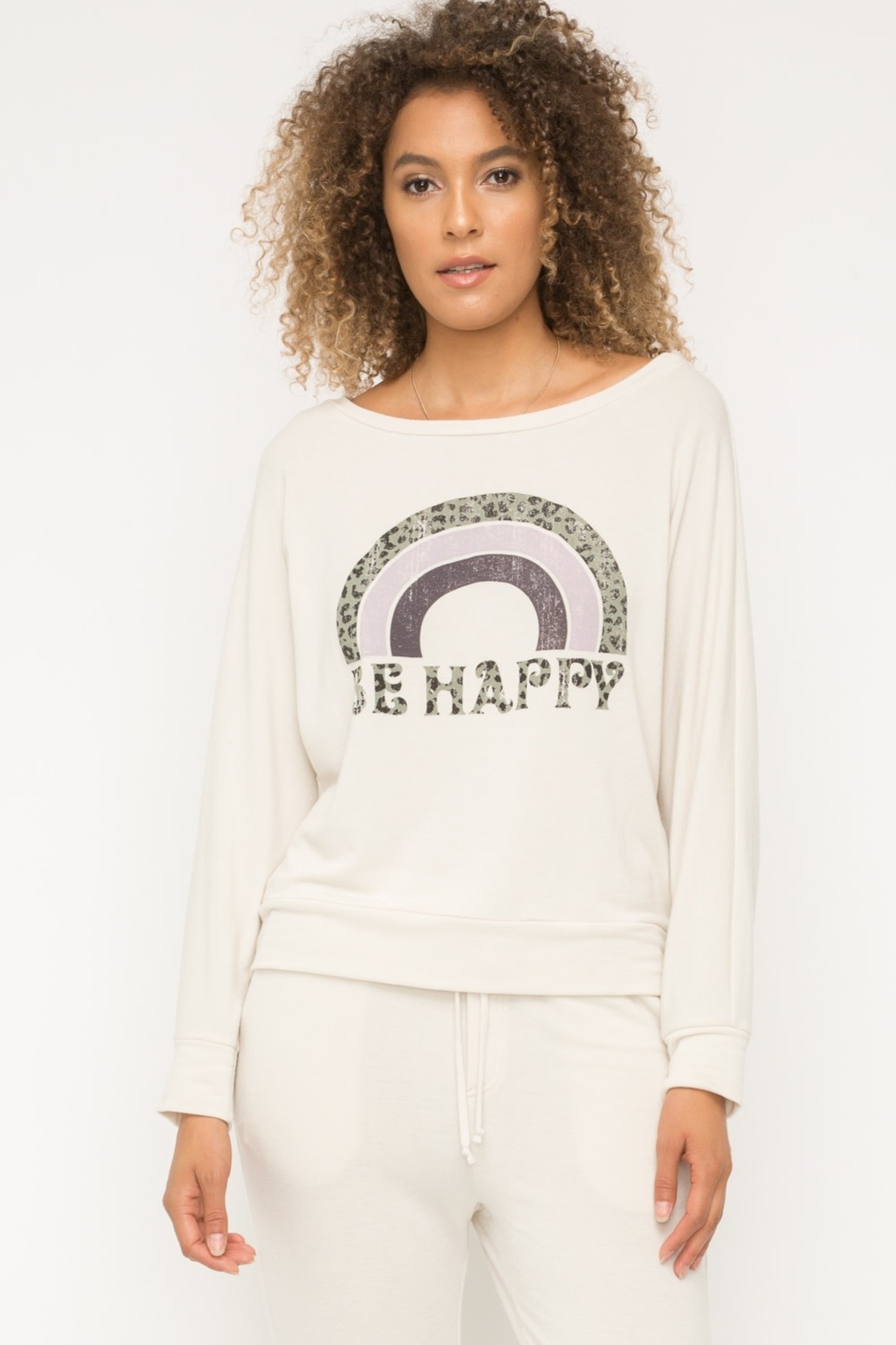 happy sweatshirt