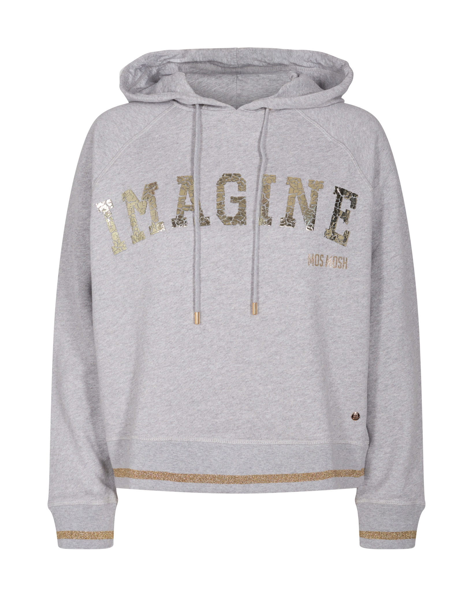 Mos Mosh | Kash Hoodie Grey - Tryst Boutique