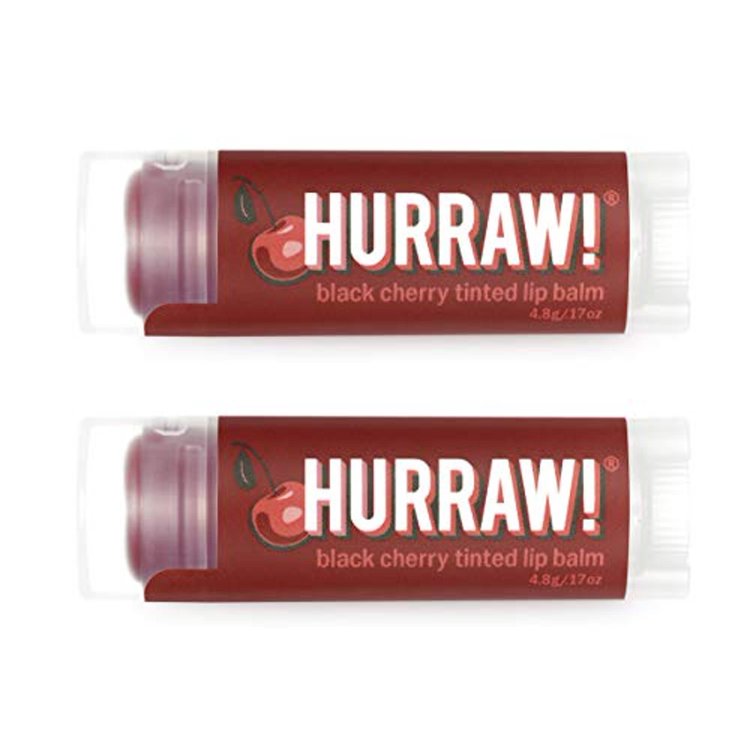 Hurraw Lip Balm Black Cherry Tint Lip Balm