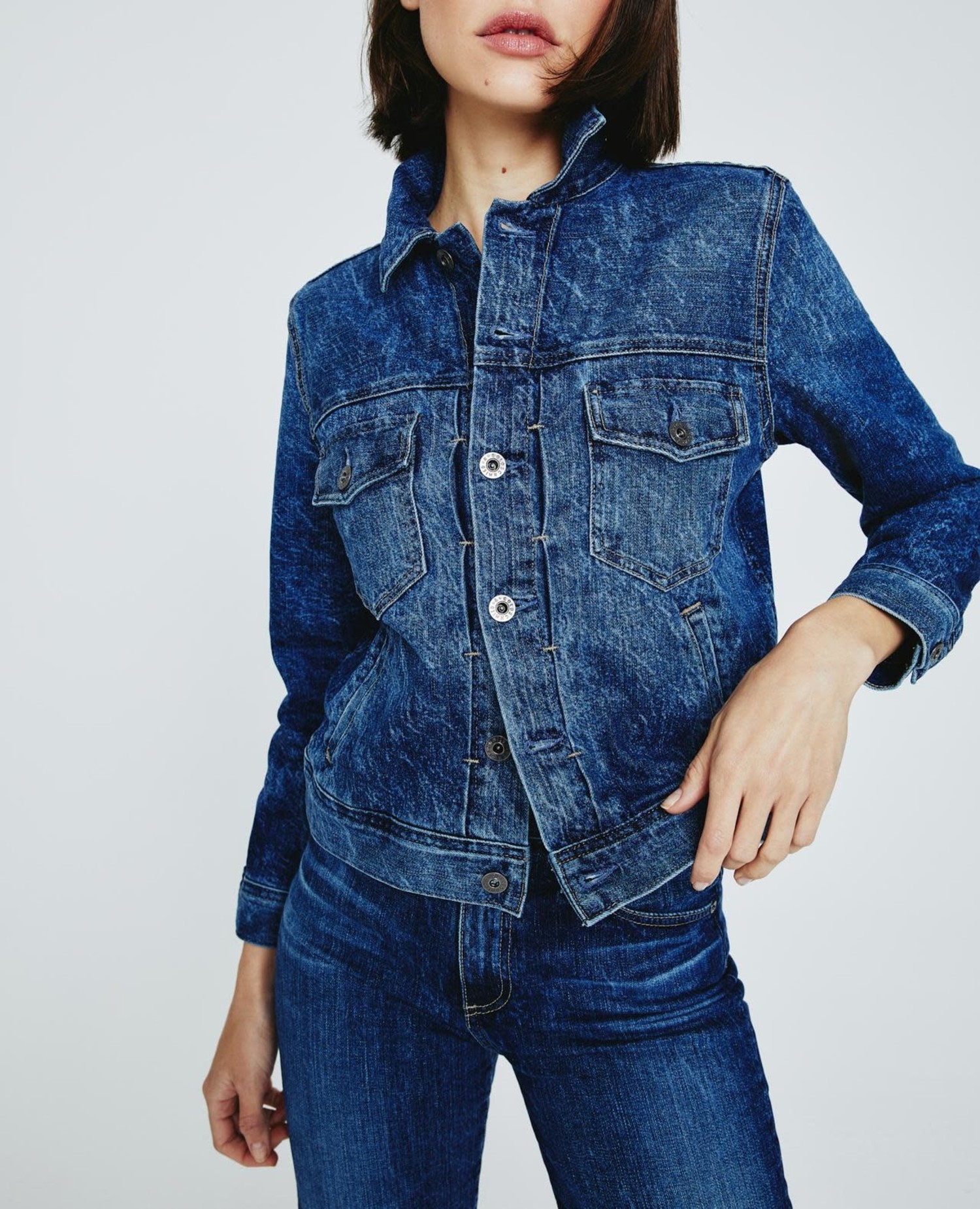Ag jean jacket sales